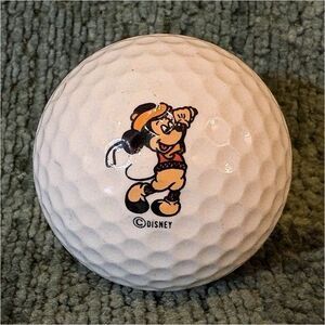 Vintage Mickey Mouse Golf Ball Disney Collectible